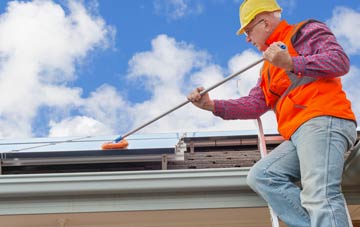 Morfa Bychan soft wash roof cleaning